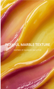 LANEIGE Lip Glowy Balm Acai Mango Smoothie: PLAYFUL MARBLE TEXTURE INSPIRED BY BLENDED SMOOTHIE