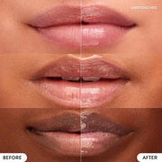 LANEIGE Lip Sleeping Mask gummy original unretouched before-and-after lip photographs