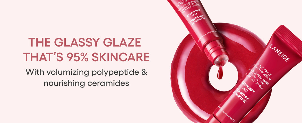 LANEIGE Glaze Craze 95 percent skincare glassy glaze