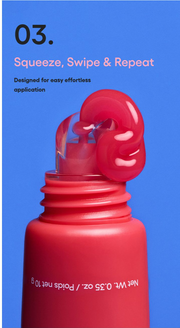 LANEIGE Lip Glowy Balm family: 03. Squeeze, Swipe & Repeat Designed for easy effortless application