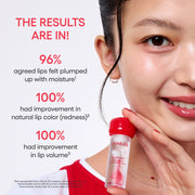 LANEIGE Flush Pop Lip Plumper consumer and clinical results with footnotes