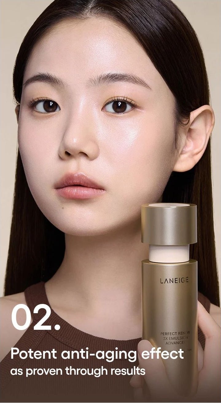 LANEIGE Perfect Renew emulsion original manufacturer information panel 2-0