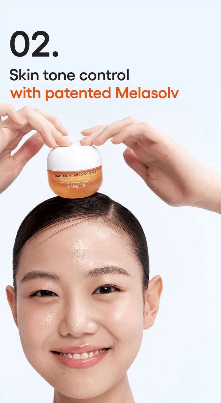 LANEIGE Radian-C Cream official informational panel 5