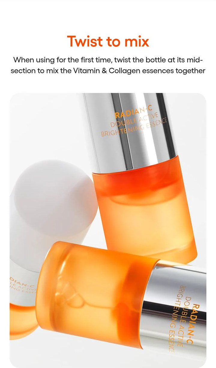 LANEIGE Radian-C Double Active Brightening Essence official informational panel 6