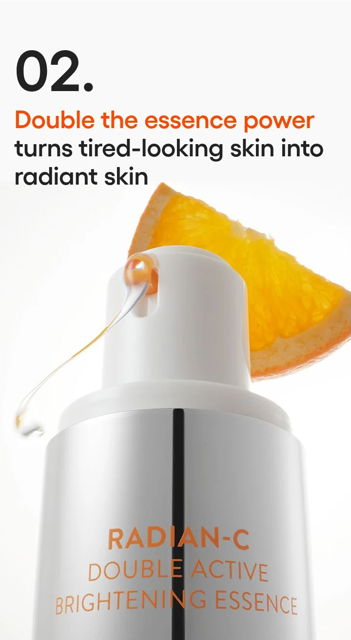 LANEIGE Radian-C Double Active Brightening Essence official informational panel 7