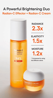 LANEIGE Radian-C Advanced Effector official informational panel 12