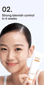 LANEIGE Radian-C Sun Cream official informational panel 4