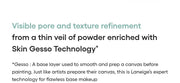 LANEIGE Smoothie Makeup Serum: skin gesso technology manufacturer information