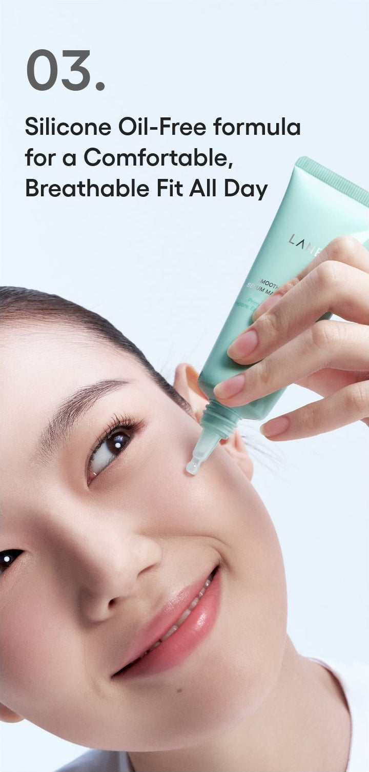 LANEIGE Smoothie Makeup Serum: point 3 silicone oil free manufacturer information