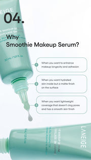 LANEIGE Smoothie Makeup Serum: point 4 why smoothie manufacturer information