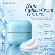 LANEIGE Water Bank rich cushiony cream texture