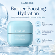 LANEIGE Water Bank barrier-boosting hydration benefits