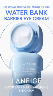 LANEIGE Water Bank Blue Hyaluronic Eye Cream - barrier introduction