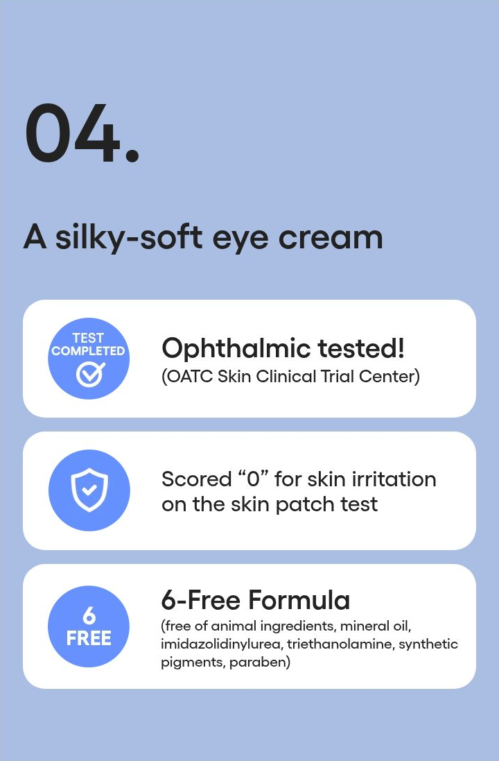 LANEIGE Water Bank Blue Hyaluronic Eye Cream - texture testing six free