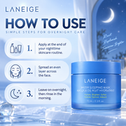 How to use LANEIGE Water Sleeping Mask