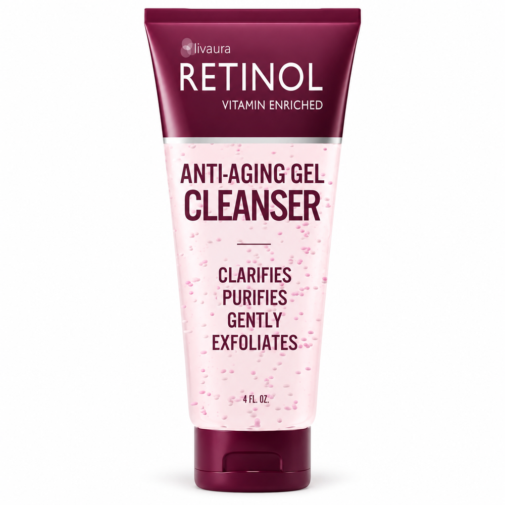 LIVAURA Retinol Anti-Aging Gel Cleanser 120 mL