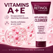LIVAURA Retinol Gel Cleanser vitamins