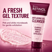 LIVAURA Retinol Gel Cleanser texture
