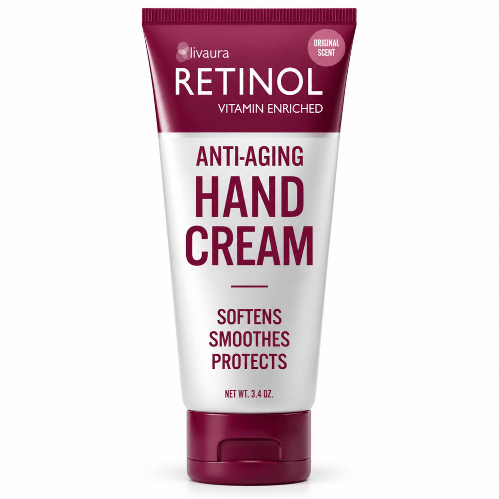 Livaura Retinol Anti-Aging Hand Cream, 3.4 oz