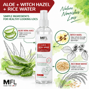 Made For Locs Aloe Spray aloe vera witch hazel rice water ingredients