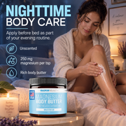Magnum Solace Unscented Magnesium Body Butter nighttime body care
