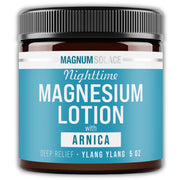 Magnum Solace Nighttime Magnesium Lotion with Arnica Ylang Ylang 5 oz