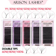 ARISON W Shaped & YY Lash Extensions 3D-8D