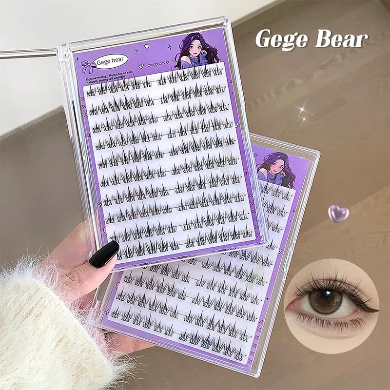 Gege Bear Glue-Free Cluster Lashes Natural Curl