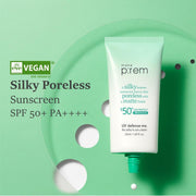 make p:rem UV Defense Me No Sebum Sun Cream 50mL — English product information gallery-1