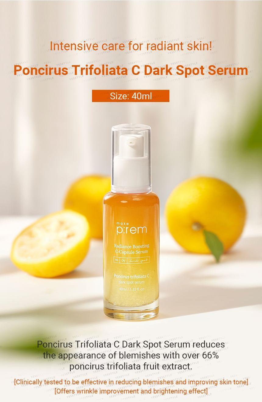 make p:rem Radiance Boosting C-Capsule Serum source information panel 1