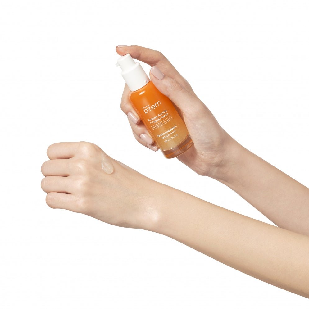make p:rem Radiance Boosting C-Capsule Serum source information panel 16