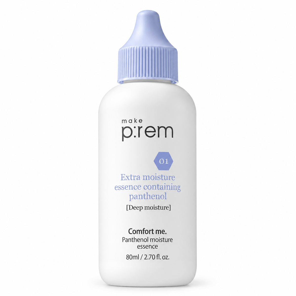 make p:rem Comfort me Panthenol Moisture Essence 80ml front packaging