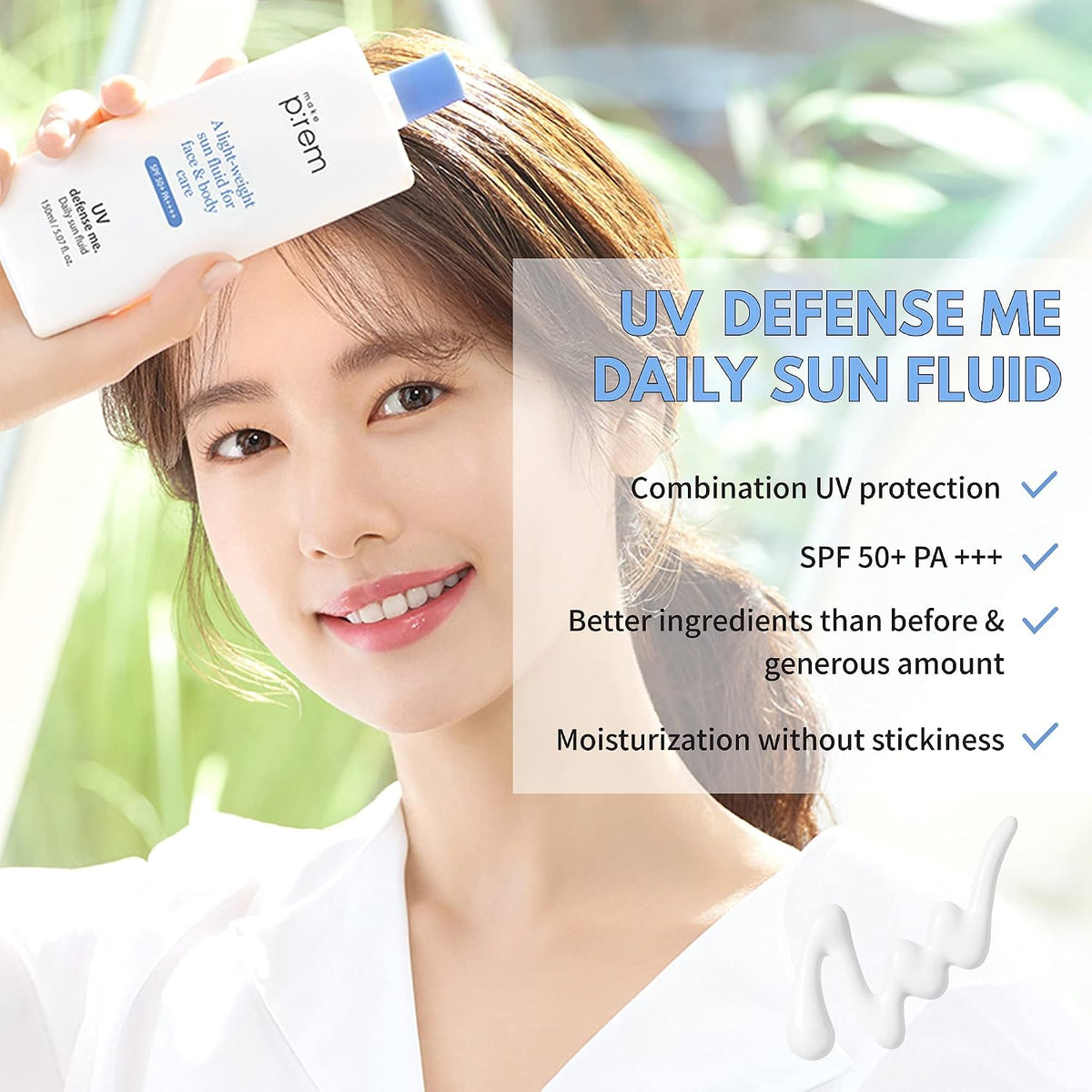 make p:rem UV Defense Me Daily Sun Fluid 150mL product information