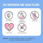 make p:rem UV Defense Me Daily Sun Fluid 150mL product information
