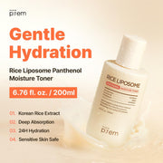 make p:rem Rice Liposome Panthenol Moisture Toner 200mL — Amazon panel 1