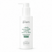 make p:rem Safe Me Relief Moisture Cleansing Milk 200mL — authentic product packaging on a white background
