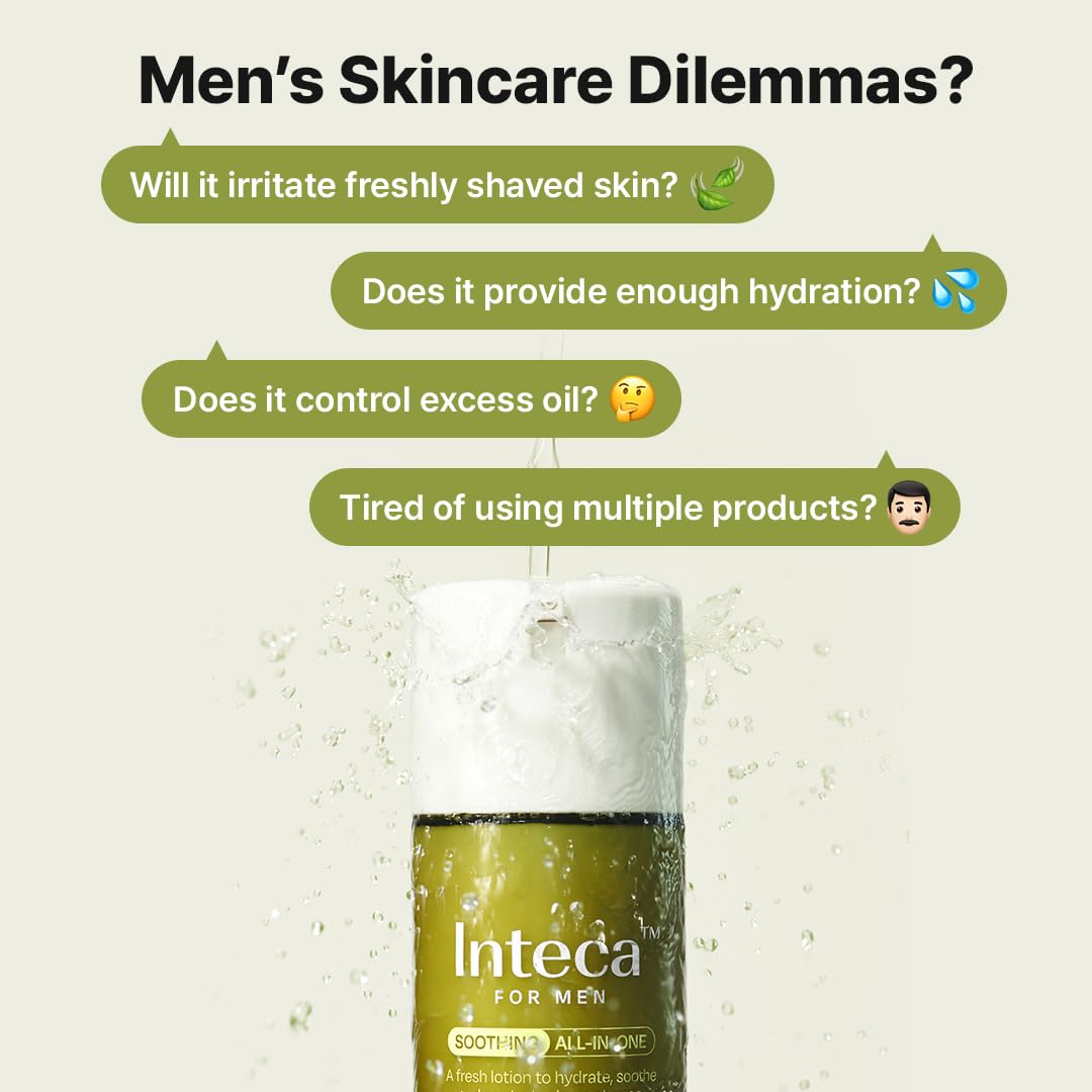 make p:rem Inteca For Men 200mL — common men's skincare concerns