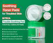 make p:rem Inteca Trouble Soothing Pad 70 pads 330mL – Amazon English aplus-pair-0-1
