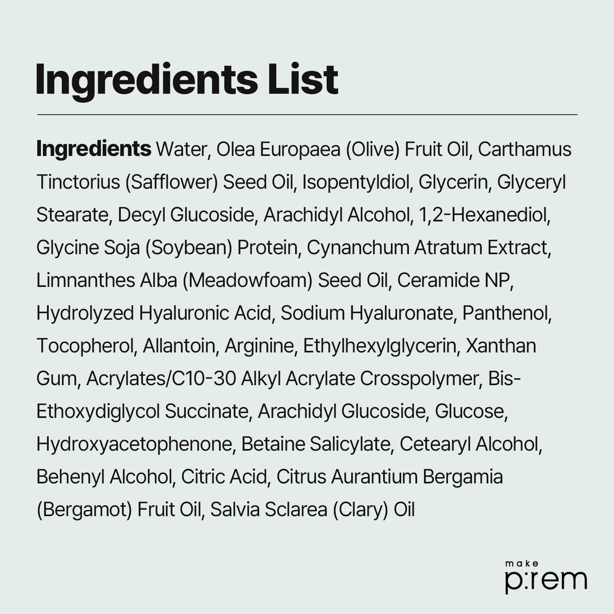 make p:rem Safe Me Relief Moisture Cleansing Milk product information