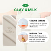 make p:rem PDRN Pore Clay Cleansing Milk formula and product information