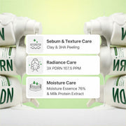 make p:rem PDRN Pore Clay Cleansing Milk formula and product information