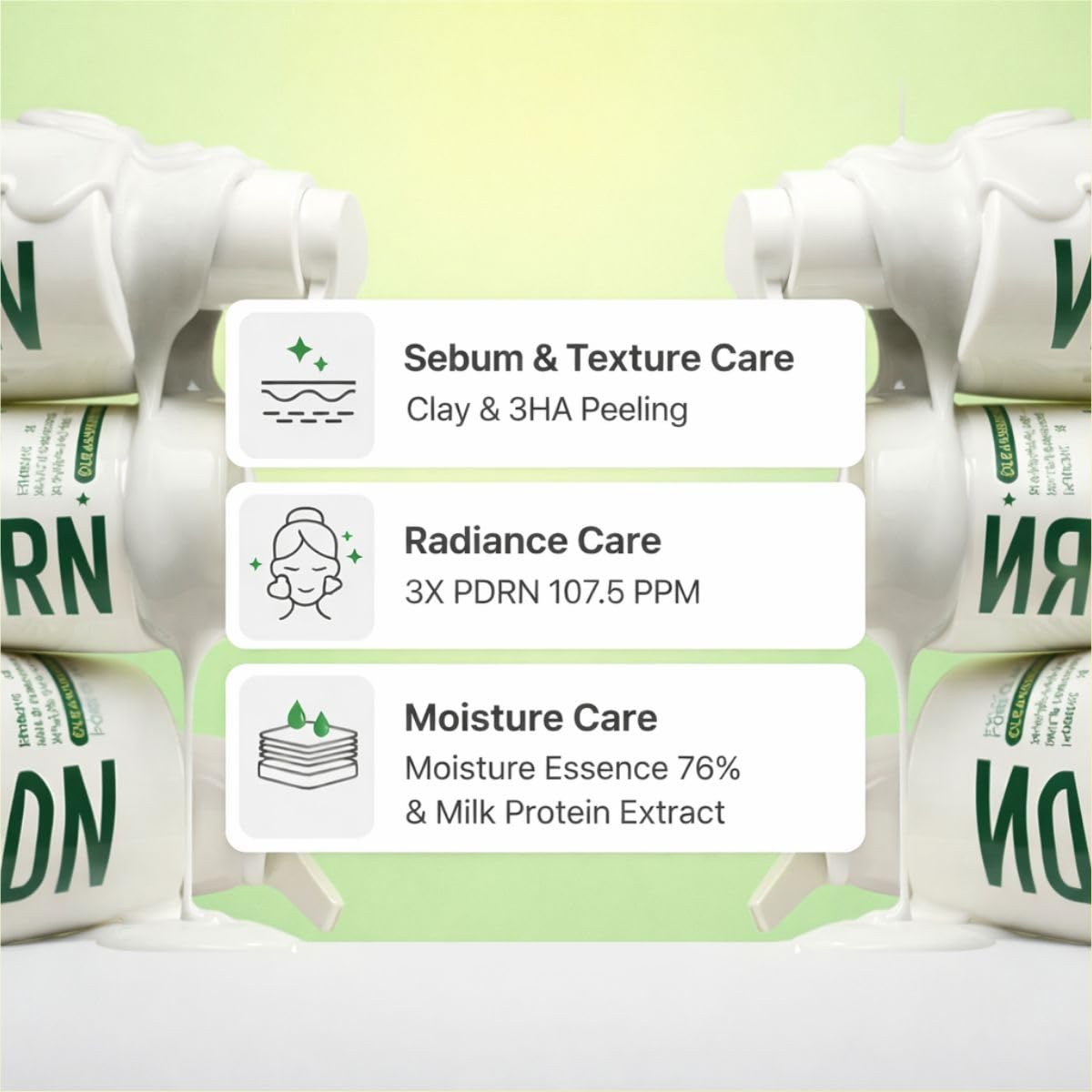 make p:rem PDRN Pore Clay Cleansing Milk formula and product information