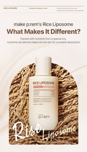 make p:rem Rice Liposome Toner liposome introduction
