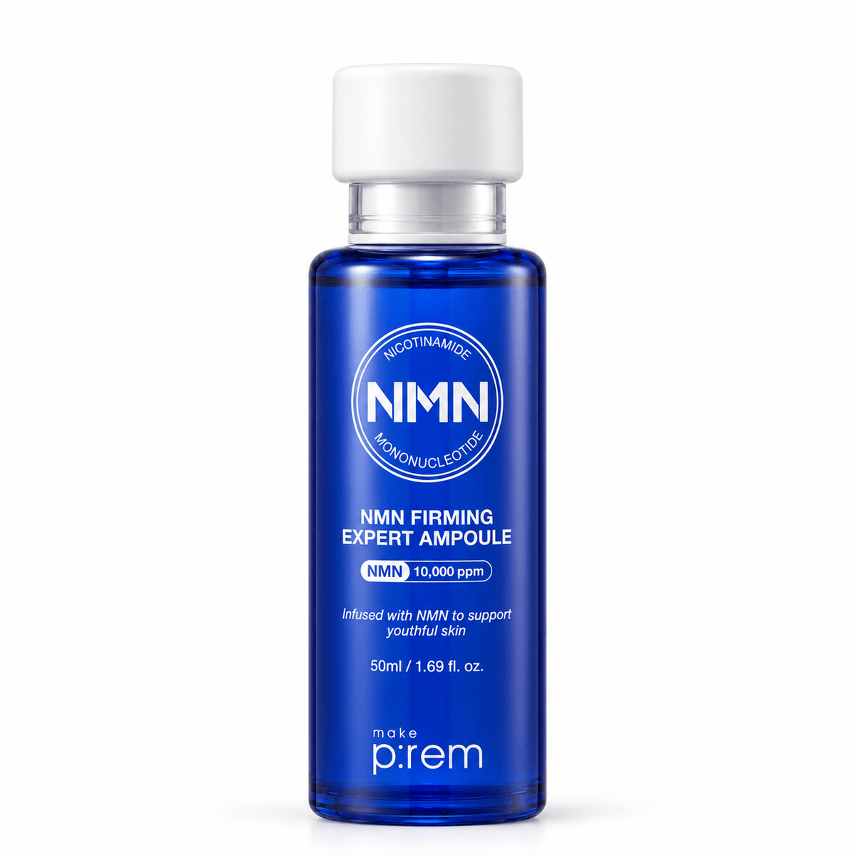 make p:rem NMN Firming Expert Ampoule 50mL on white background
