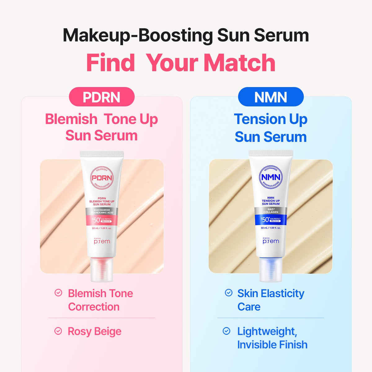 make p:rem NMN Tension Up Sun Serum gallery-8 product information