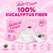 MakeUp Eraser Cloud Clean Eco Towelettes eucalyptus fiber and USDA biobased features