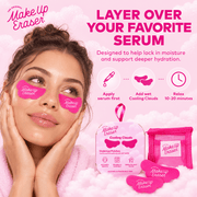 MakeUp Eraser Cooling Clouds layered over serum for hydration
