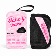 MakeUp Eraser Mini PRO Chic Black reusable makeup remover with packaging