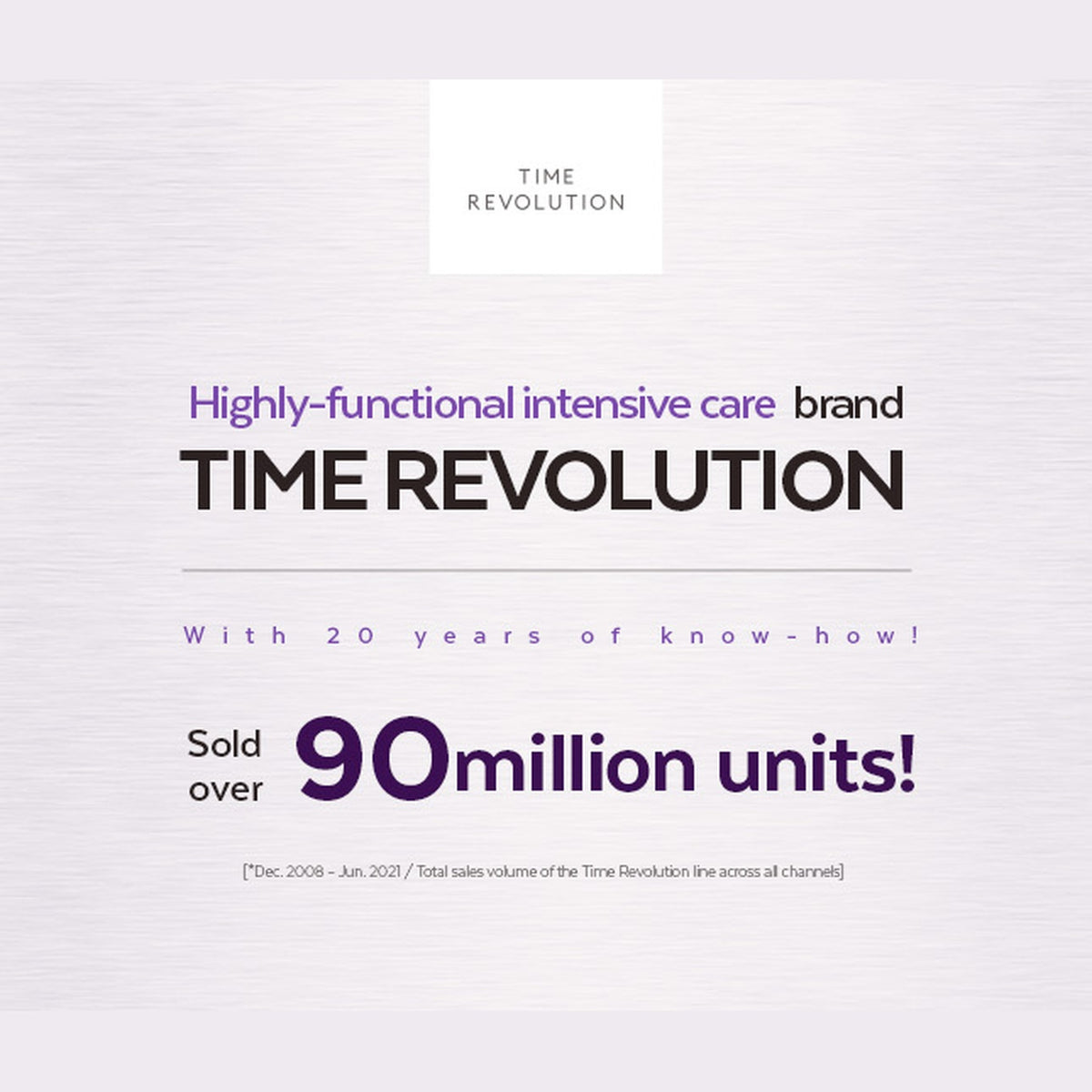 MISSHA Time Revolution Night Repair Ampoule 5X: Time Revolution brand introduction and historical sales footnote