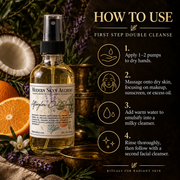 How to use Modern Skyn Alchemy Afterglow Cleansing Oil